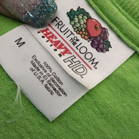 Cherished Girl Neon Green Tee - Picture 5 of 6